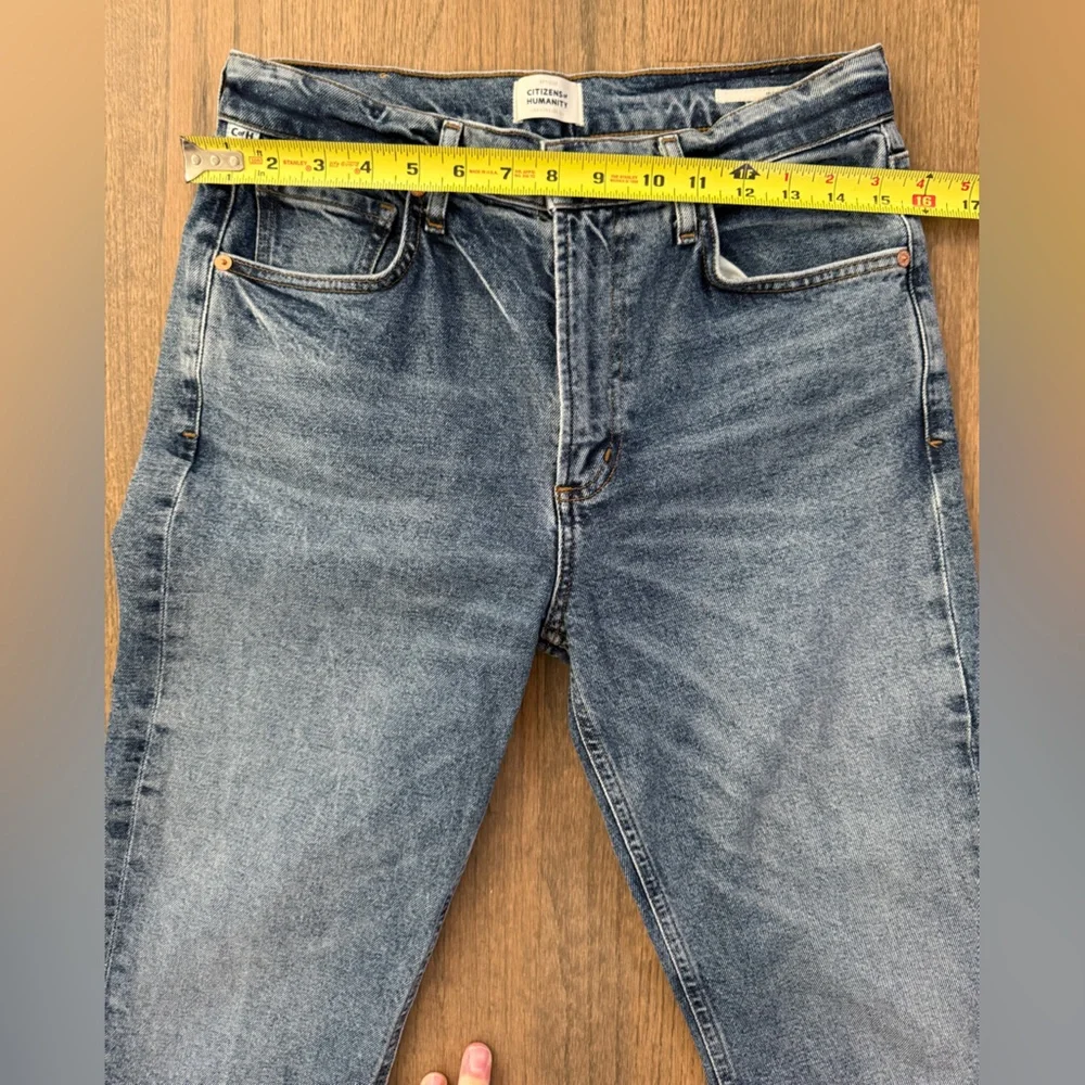 Citizens of Humanity Cropped Isola Raw Hem Premium Vintage Jeans-Size 27 - Picture 11 of 14
